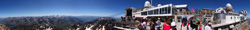 Panoramique de 360° depuis la terrasse SUD du Pic Du Midi de Bigorre, Juillet 2013.
