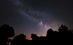 Voie Lactée depuis Kerlebost, Juin 2015.