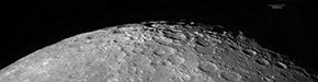 Lune à 21° d'altitude. C8 à 3200mm (F16), Betatest de la QHY5III290M.