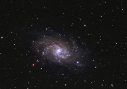M33 a l'APN, 17x600sec + DFO.